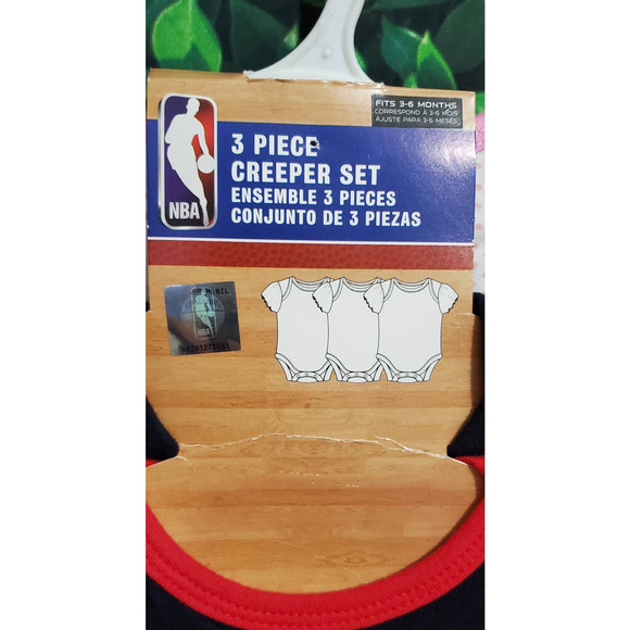 NBA New Orleans Pelicans Girls' Baby Onesies 3-6months - Picture 3 of 5